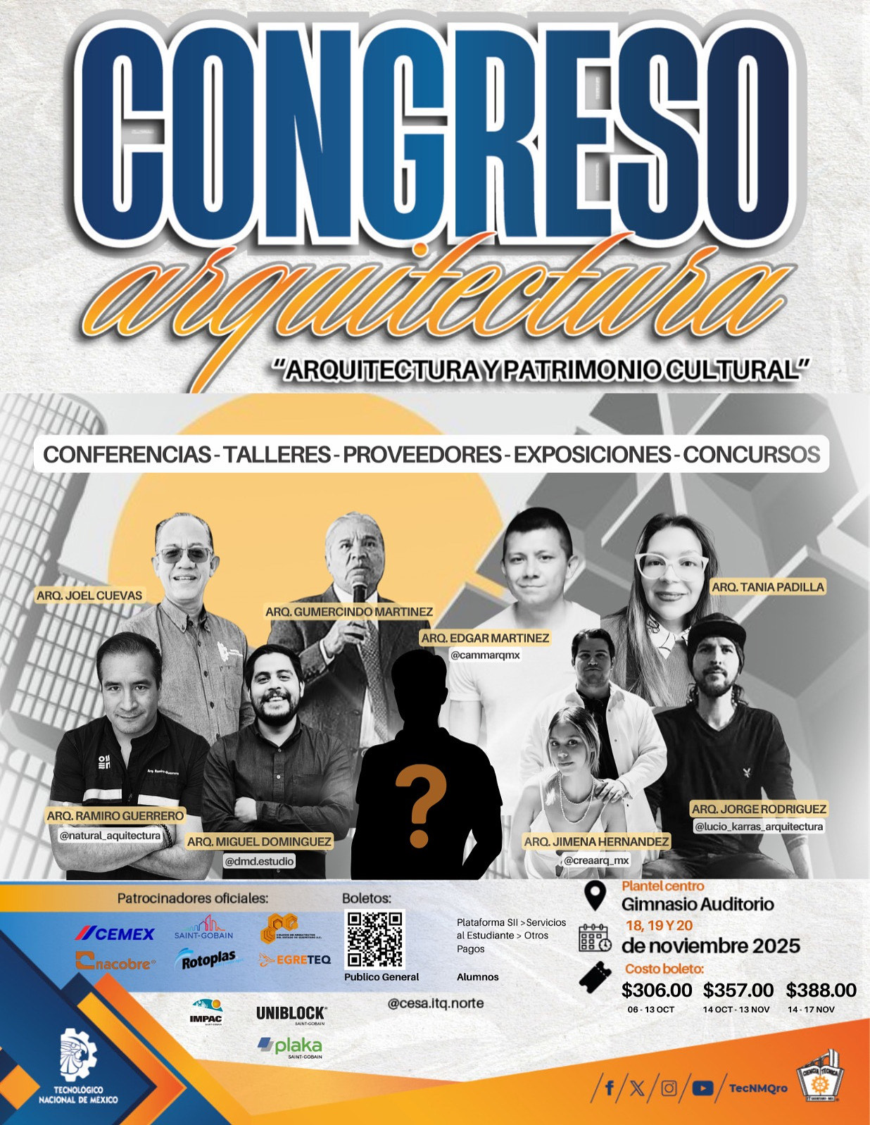 Programa del Congreso de Arquitectura 2025